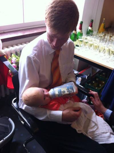 Meine Tochter schaut sich das Abgeordnetenhaus an.