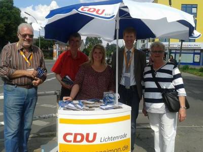 Stra�enaktion in Lichtenrade am 10.7.2014