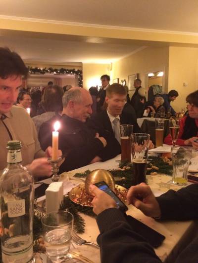 Zu Besuch bei der Weihnachtsfeier der CDU Lichtenrade, 2014