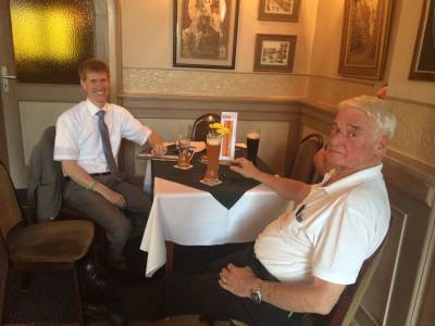 B�rgersprechstunde im Restaurant Bohm am 2.7.15