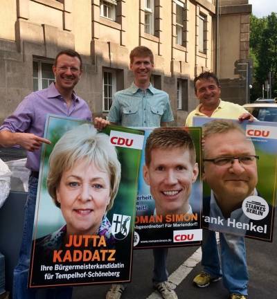 Dr. Jan-Marco Luczak, Roman Simon und Hagen Kliem