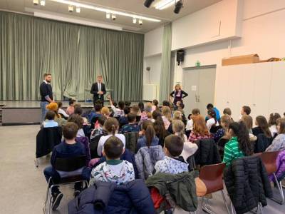 Bundesweiter Vorlesetag an der Mascha-Kalko-Grundschule