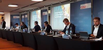 Klausurtagung im Radisson Blu.