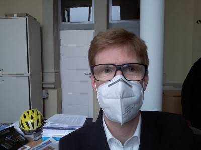 Masken-Challenge: Maske tragen, um andere zu schtzen!