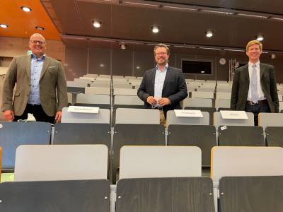 Zusammen mit Danny Eichelbaum und Sven Rissmann heute bei Sitzungen der gemeinsamen Richterwahlausschsse der Lnder Berlin und Brandenburg.