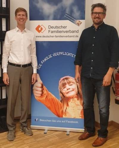 Guter fachlicher Austausch mit dem Bundesgeschftsfhrer des Deutscher Familienverband e.V., Sebastian Heimann. Danke fr das groartige Engagement fr die Familien! (14.07.22)