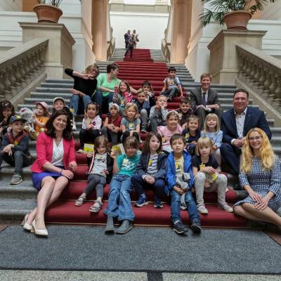 Am 14. Juni 2024 fand das erste Treffen mit den Kindern statt, die beim Kindergipfel der CDU Fraktion Berlin und Fr�bel Deutschland am 12. Juli im Abgeordnetenhaus Berlin mit dabei sein werden.