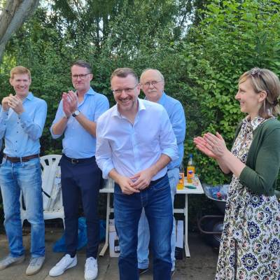 Sommerfest der CDU Sch�neberger Westen, CDU Kleistpark, CDU Innsbrucker Platz, CDU Friedenau, CDU Neutempelhof, CDU Alt-Tempelhof und Frauenunion Tempelhof-Sch�neberg: Fabelhaftes Wetter und fabelhaftes Essen am 15. Juli 2024.