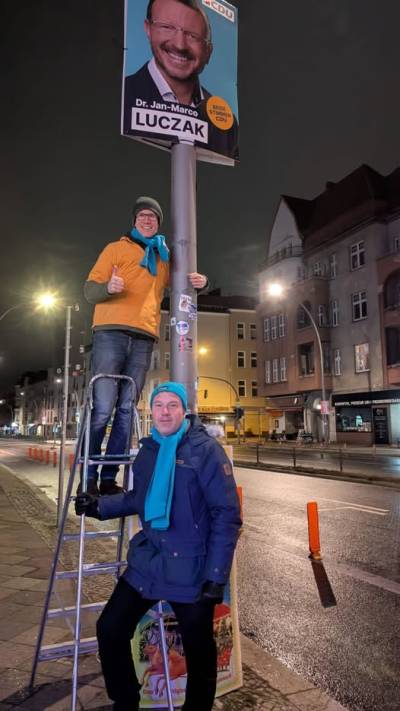 Mit Stefan Flemming unterwegs zu sein, ist auch Nachts sehr kurzweilig - und besonders schn, wenn wir fr unseren Freund Dr. Jan-Marco Luczak MdB, den Spitzenkandidaten der CDU Berlin fr die Bundestagswahl etwas tun knnen.