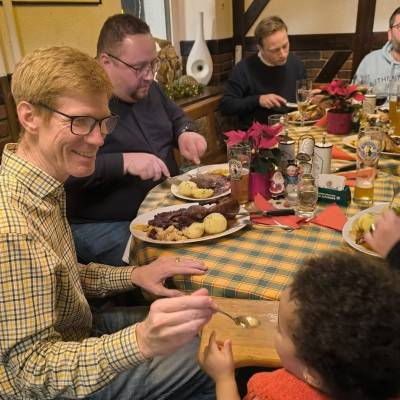 Weihnachtsfeier CDU Neu-Tempelhof am 14. Dezember.